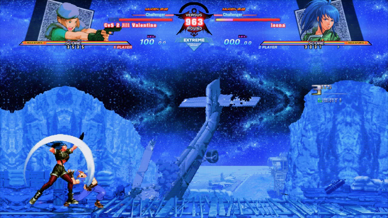 CvS 2 Jill Valentine vs Kof Memorial Leona Heidern