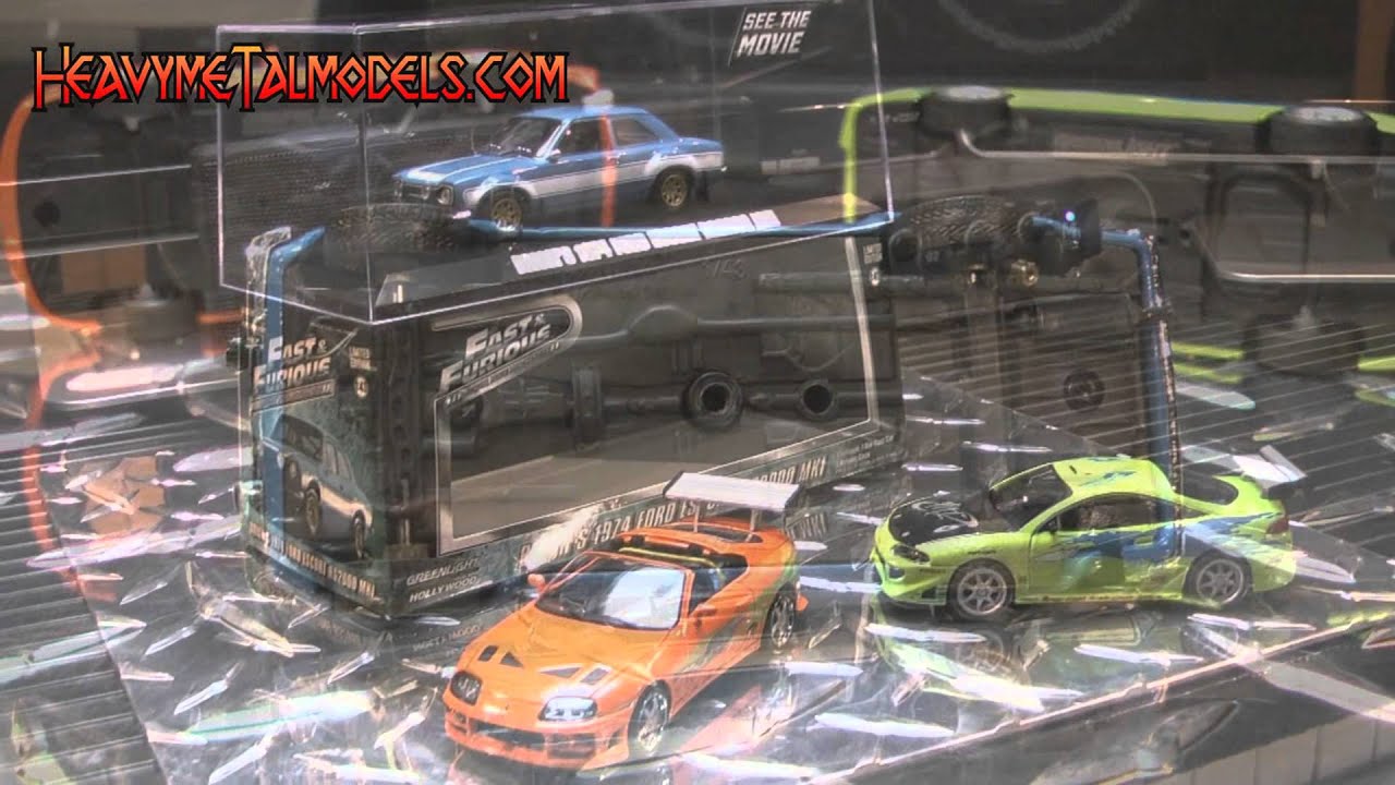 Fast & Furious: GreenLight 1:43 Paul Walker cars | Heavy MeTal