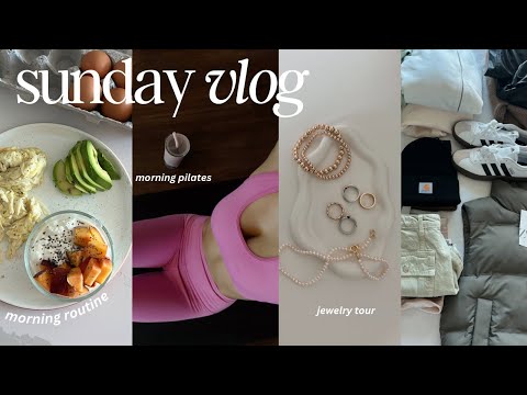 SUNDAY VLOG! (morning routine, healthy breakfast idea, + packing for a trip)