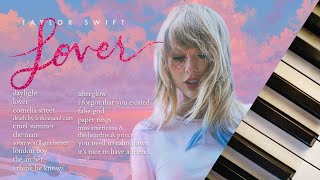 taylor swift lover | 1.5 hours of calm piano ♪ screenshot 1