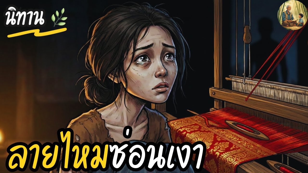 นิทาน | ลายไหมซ่อนเงา | บัวถูกบังคับให้ทอผ้าลายต้องห้าม กับความลับซ่อนไว้ที่มาพร้อมเรื่องสอนใจ..!!