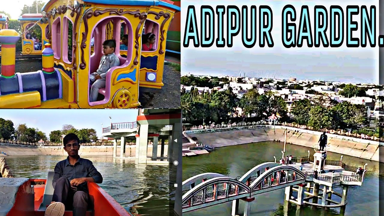 ADIPUR GARDEN//Sardar vallabhbhai garden//kutchh//Dinesh Koli Vlog//Rides