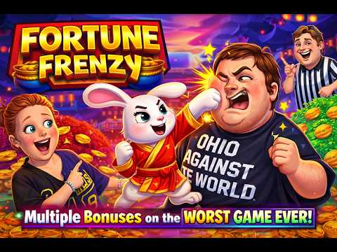 💰Fortune Frenzy🤪Multiple Bonuses🎉You Won't Believe This🫨 #casino #slot #money #gambling