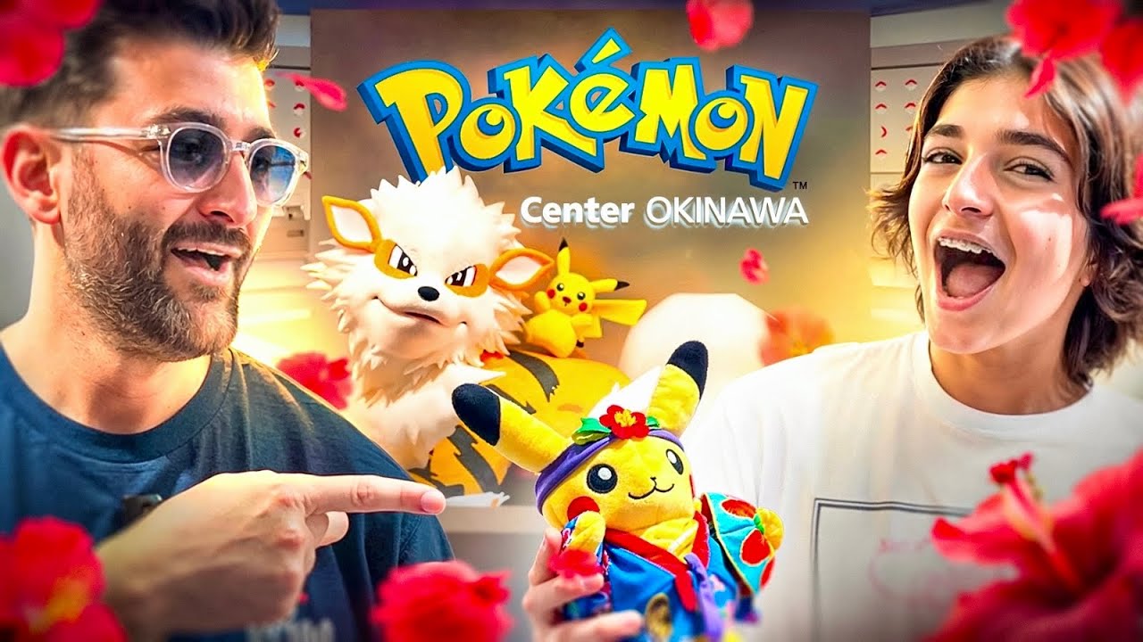 POKEMON CENTER OKINAWA 🇯🇵 – Shopping avec mon fils + visite des shops de CARTES POKEMON
