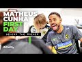 Behind the scenes of matheus cunhas first days at wolves
