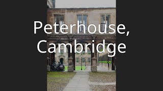 Peterhouse, Cambridge