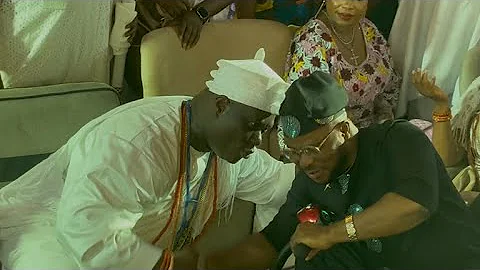 YINKA AYEFELE SUPRISE OONI OF IFE AT HIS 10YEARS ON THRONE CELEBRATION 