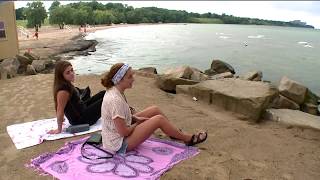 EDGEWATER BEACH SWIMMING ALERT AND STORM DAMAGE