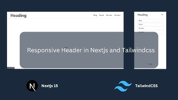 Responsive Header in tailwindcss and Nextjs