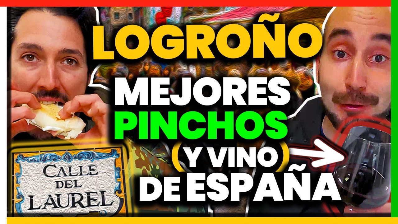 Qué comer en LOGROÑO 🇪🇸 La Rioja: PINCHOS y TAPAS en la CALLE LAUREL |  Los mejores de España