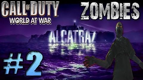 COD WAW Custom Zombies On TMG Alcatraz Part 2 Map Made By Nukem (PC Custom Zombies)