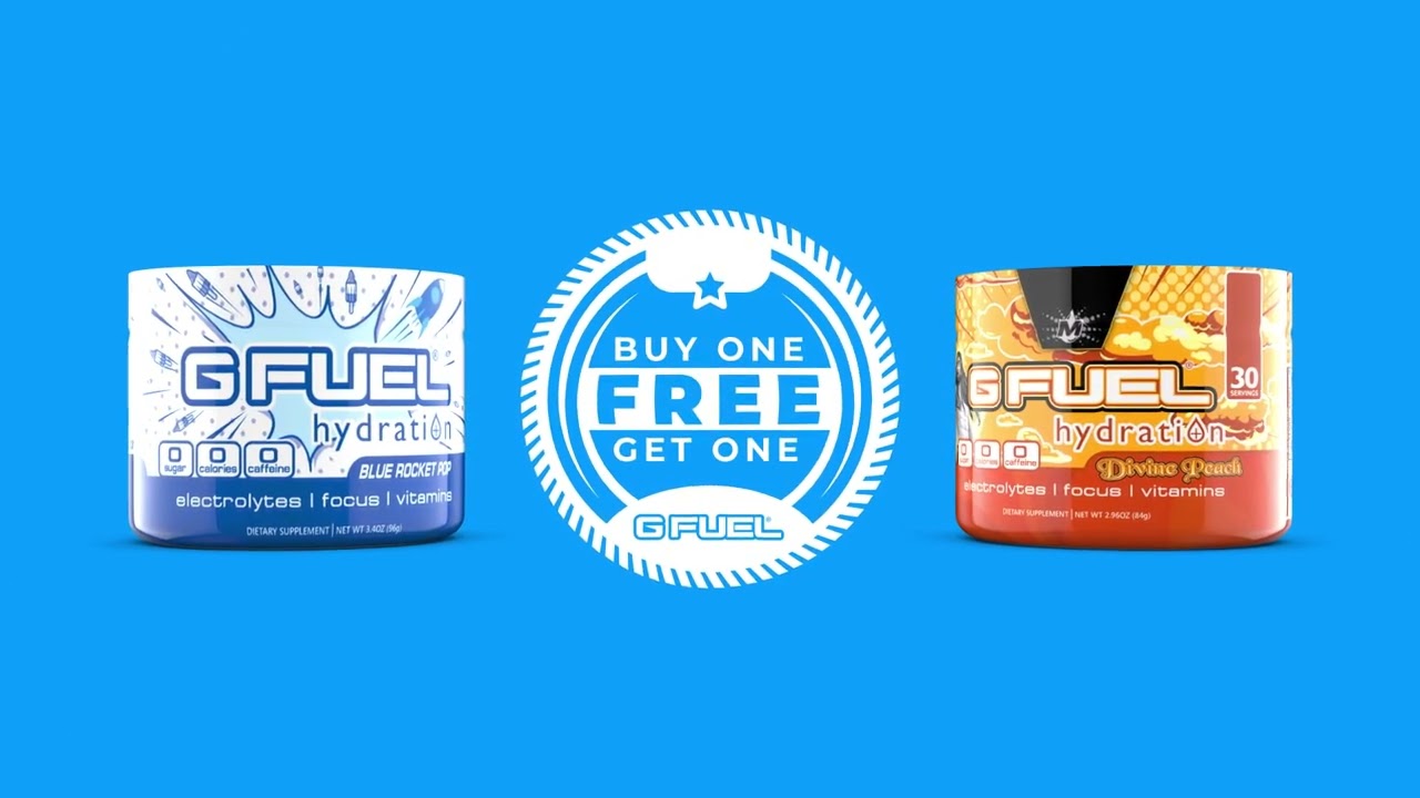 G FUEL Hydration BOGO | Buy 1, Get 1 Free!