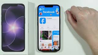 iPhone 17e: Как скачать Facebook (установить приложение Facebook) screenshot 2