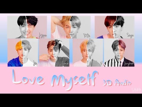 【3D AUDIO+BASS BOOSTED】【認聲韓中歌詞】BTS(방탄소년단) - Answer：Love Myself (use headphones!)
