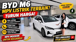 TURUN HARGA BESAR?! BYD M6 Jadi MPV Listrik Paling Worth It!