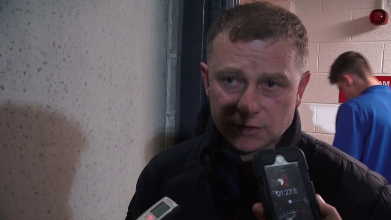 football score Morecambe Reaction | Mark Robins