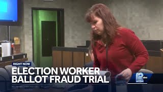 Election worker ballot fraud trial: Zapata confesses to why she requested fake ballots
