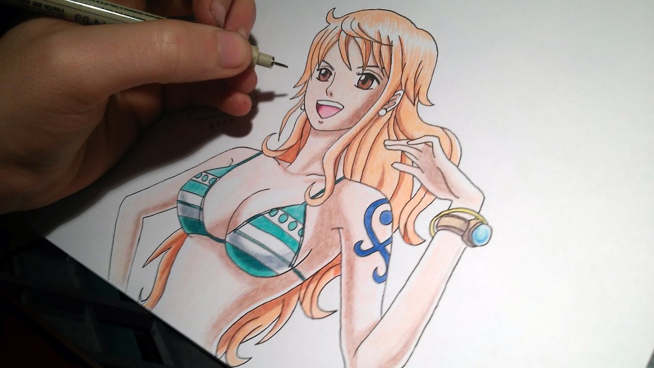 Youtube Wicked as i am here's a request drawing from nami&robin, w...