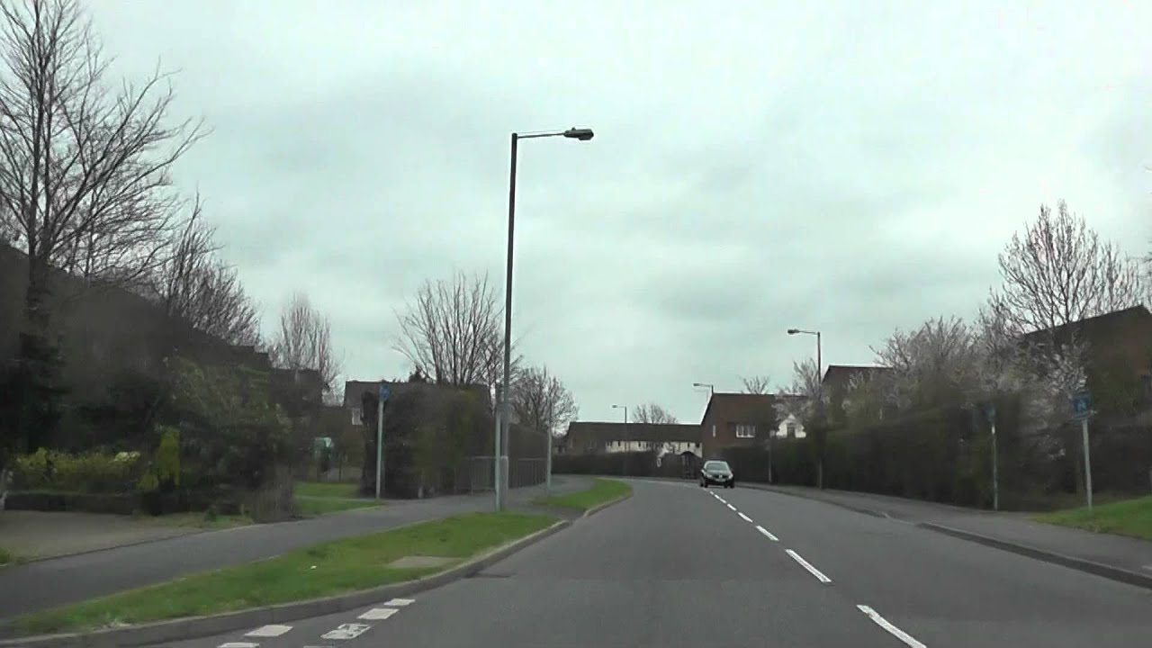 Driving Along Woodgreen Drive, Hastings Drive & Berkeley Way, Worcester