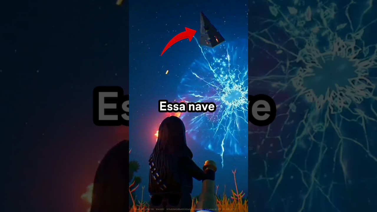 Por que ESSA nave apareceu no LEGO Fortnite? 