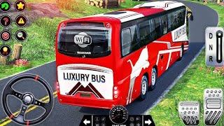US Bus Driving Simulator 2024 - Real Coach Bus Driving in City - Android GamePlay screenshot 1