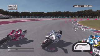Potje racen met papa Barend Motogp15 Termas de Rio Hondo online multiplayer