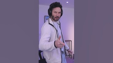 Keanu Reeves Start Streaming On Twitch #keanureeves #nymn #twitch #streamer #Tishoclips #shorts