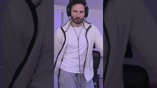 Keanu Reeves Start Streaming On Twitch #keanureeves #nymn #twitch #streamer #Tishoclips #shorts
