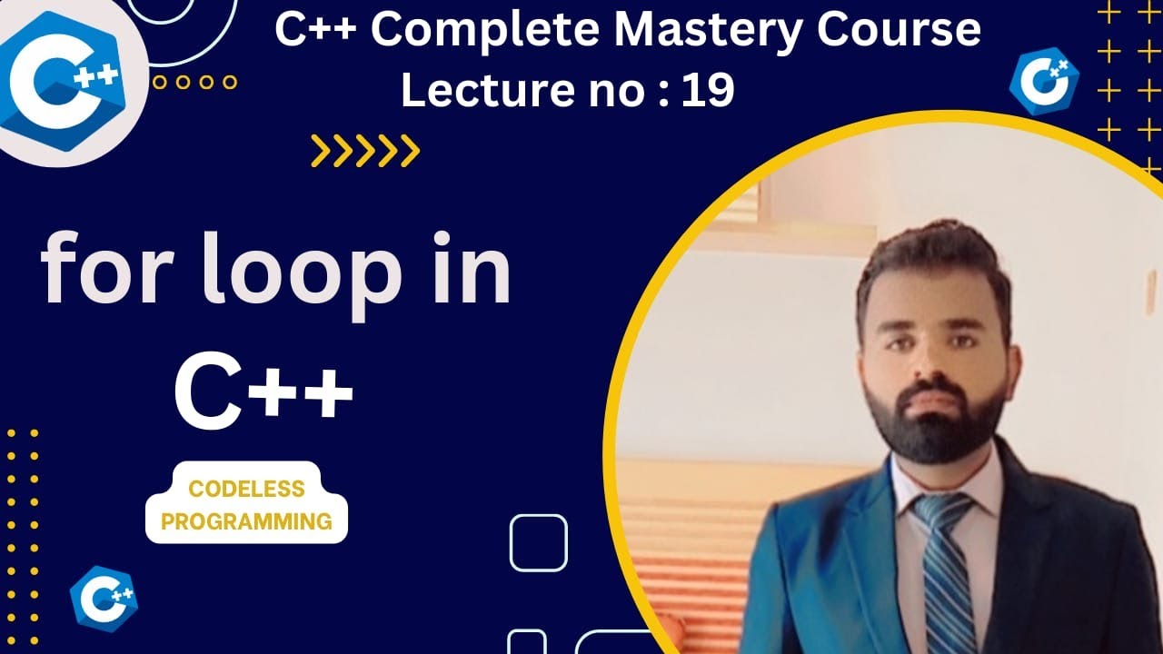 for loop in c++ - YouTube