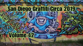 San Diego Graffiti Volume 42 Circa 2019 CameraMan George Camera Clan Mount Hope East SD Chozen Wall