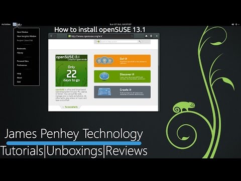 How to install Opensuse 13.1