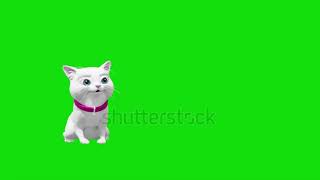 3d Character Animation Cute White Cartoon Stock Footage Video 100% Royalty free @greenscreeneffectshd6226