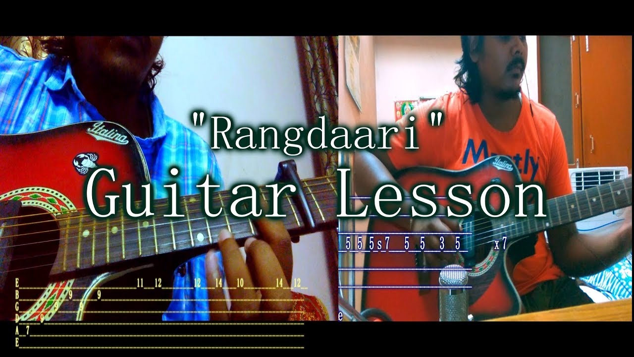 Rangdaari | Arijit Singh | Lucknow Central | Guitar Chords Lesson with intro tabs | Iconoclast India