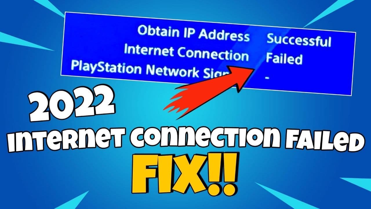 How to Fix Not Connecting to Internet on | Internet Connection Failed PS4 - YouTube