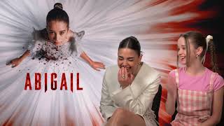 Abigail Stars Alisha Weir & Melissa Barrera Talk Stunts, Favorite Vampires, & Fun On Set