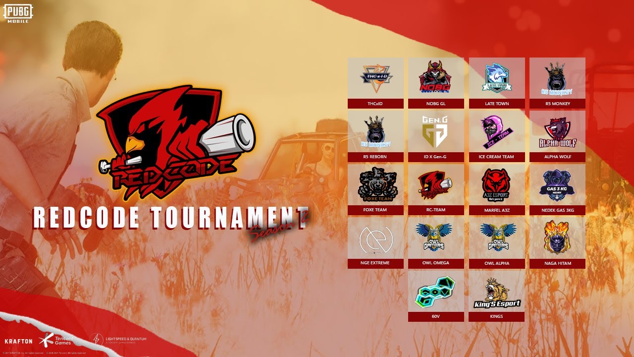 🔴(LIVE) REDCODE TOURNAMENT SEASON 2 I PUBG MOBILE - YouTube
