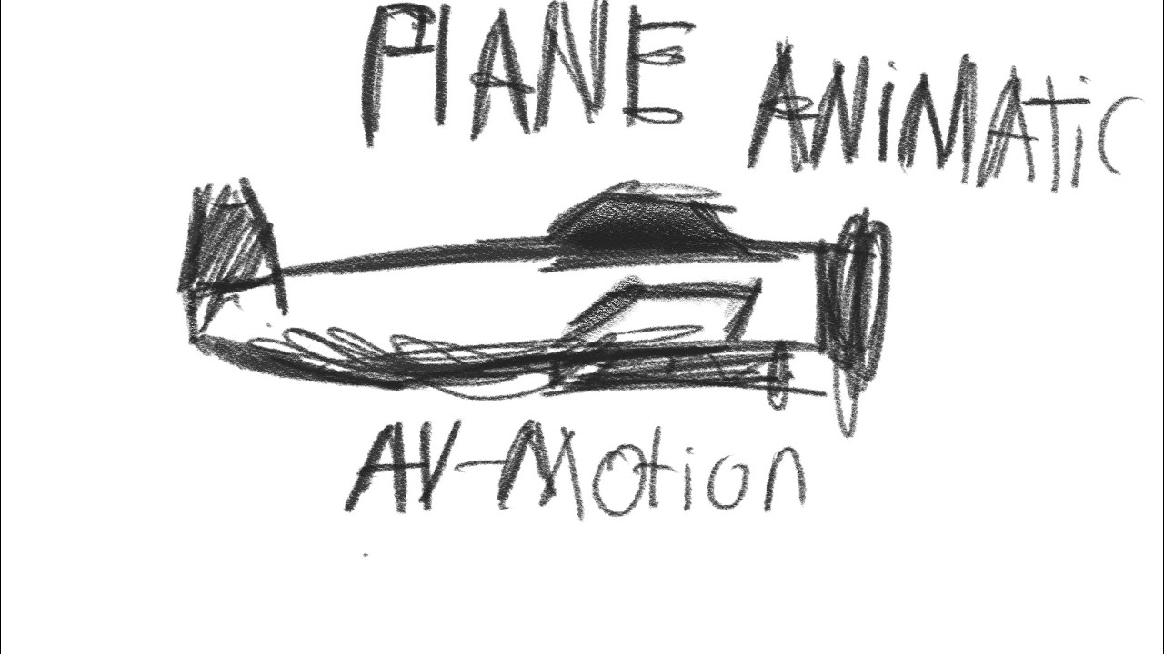 Plane animatic (low frames animation) 