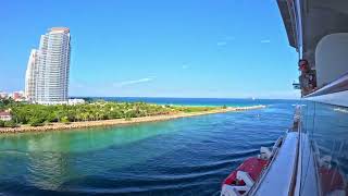 Embarkation Timelapse w/ Experimental Settings From Miami Aboard NCL Getaway, October 12th, 2026.