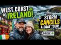 Trip to the West Coast of Ireland!! • Storm Cancels a Boat Tour! | TSV_3836