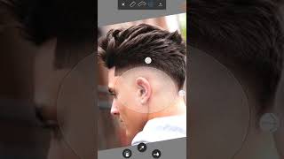 Hair line editing in Sketchbook app ||#shortsfeed #editing #reels #viral #trending screenshot 5