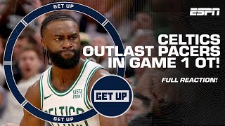 LEGENDARY CHOKE JOB?!   Jay Williams STUNNED by PACERS choices as CELTICS OUTLAST in OT | Get Up