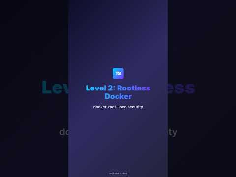 Why Your Docker Containers Run as Root (And How to Fix It) #shorts