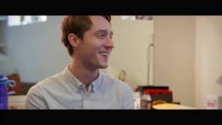 Vince Wilfork Visits Dear Evan Hansen w/Michael Lee Brown