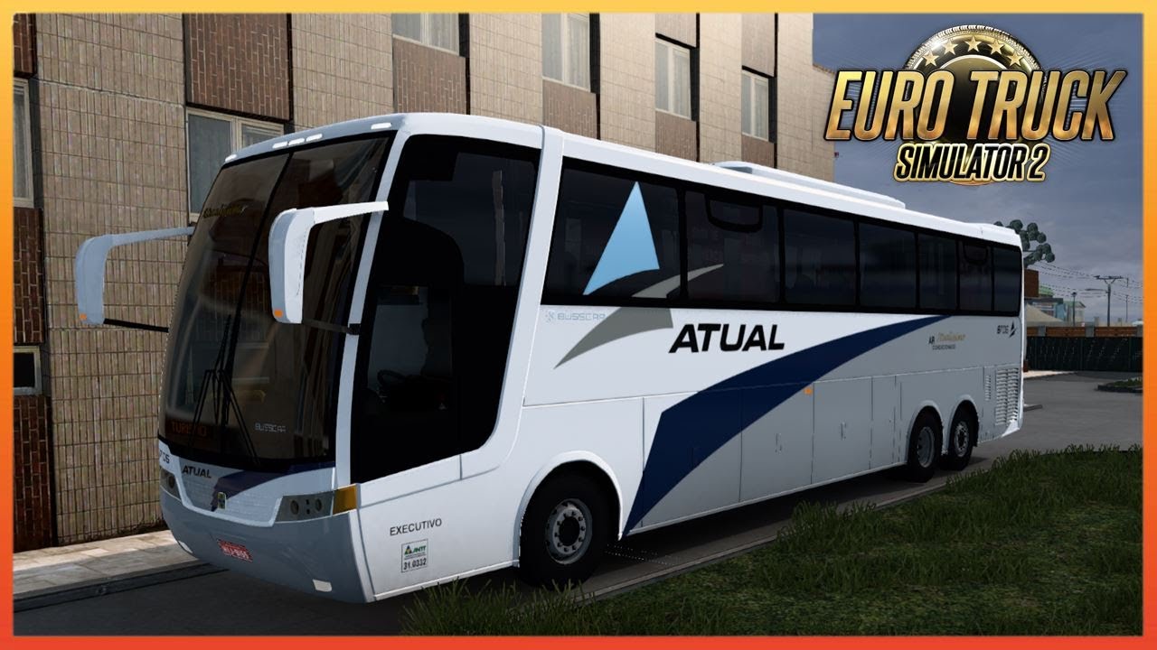 Mod Ônibus. Euro Truck Simulator 2 , Mod Bus