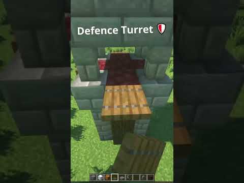 Minecraft: Defense Turret
