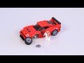 Lego ferrari f40 speed champions build with ambient music