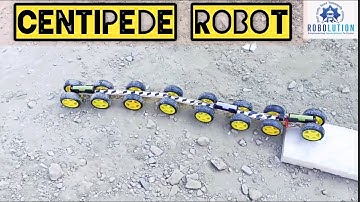 CENTIPEDE ROBOT  #science #physics #education #experiment #robot #robotics #technology #diy