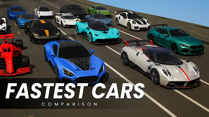 Fastest Cars Ever: 3D Speed Comparison!