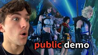 FF7 Revelation demo starts HERE?