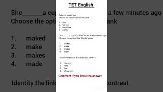 AP tet english previous questions